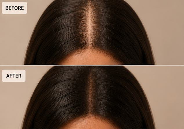 RootRise Growturn Hair Growth Serum with Built in Brush